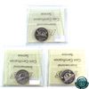 Image 2 : 5-cent 1970, 1971 & 1972 ICCS Certified PL-66 Heavy Cameo. 3pcs
