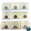 Image 1 : 5-cent 2001P, 2002P, 2003P, 2003P New Effigy, 2005P, 2005P VE Day, 2006, 2007 & 2009 ICCS Certified 