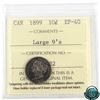Image 1 : 10-cent 1899 Large 9's ICCS Certified EF-40