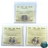 Image 1 : 10-cent 1961, 1963, 1964 ICCS Certified MS-66. 3pcs.
