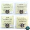 Image 2 : 10-cent 2003P, 2003P New Effigy, 2005P, 2006 RCM Logo ICCS Certified MS-66. 4pcs.