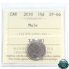 Image 1 : 10-cent 2010 Mule ICCS Certified SP-66.