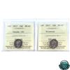 Image 1 : 10-cent 2017 Canada 150th & 2017 Bluenose ICCS Certified MS-67. 2pcs.