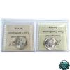 Image 2 : 25-cent 1937 & 1938 ICCS Certified MS-63. 2pcs.