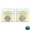 Image 2 : 25-cent 1946 & 1948 ICCS Certified MS-63. 2pcs.