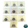 Image 1 : 25-cent 2000 Community, 2000 Natural Legacy, 2000 Freedom, 2001P, 2002P Canada Day, 2003P New Effigy