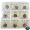 Image 1 : 25-cent 2003-2006 ICCS Certified MS-65. Included are 2003P, 2003P New Effigy, 2004P St. Croix, 2004P