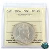 Image 1 : 50-cent 1904 ICCS Certified EF-45. A bright coin with hints of mint luster.