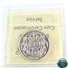 Image 2 : 50-cent 1947 Straight 7 ICCS Certified MS-62. A bright coin with mirror finish.