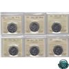 Image 1 : 50-cent 2011-2016 ICCS Certified MS-66. 6pcs