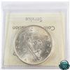 Image 2 : Silver $1 1937 ICCS Certified MS-64. A bright coin with soft hints of golden toning around the rim.