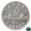 Image 3 : Silver $1 1945 ICCS Certified MS-60.