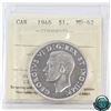 Image 1 : Silver $1 1946 ICCS Certified MS-62.