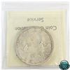 Image 2 : Silver $1 1963 ICCS Certified MS-65. Contains light golden toning over lustrous fields
