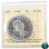 Image 1 : Silver $1 1964 ICCS Certified PL-66 Heavy Cameo.