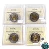Image 2 : $2 2008, 2009, 2011 & 2011 Boreal Forest ICCS Certified MS-66. 4pcs