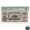 185-18-06 1888 Commercial Bank of Newfoundland $5, S/N#22266/AB PMG Certified VF-25