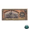 Image 3 : 345-20-10 1914 Bank of Hamilton $10. Hendrie-Various, S/N: 488634 PMG Choice F-15 (missing corner)