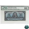 BC-23b 1937 Bank of Canada $5, Gordon-Towers, S/N: N/C6949793 PMG Certified CUNC-64 EPQ!