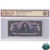 Image 1 : BC-24b 1937 Bank of Canada $10 Gordon-Towers, B/D3353913, BCS Certified UNC-60 Original.