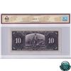 Image 2 : BC-24b 1937 Bank of Canada $10 Gordon-Towers, B/D3353913, BCS Certified UNC-60 Original.