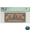 BC-26a 1937 Bank of Canada $50 Osborne-Towers, S/N: A/H0098035 PCGS Certified F-15.
