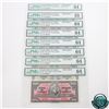 Image 2 : 1937 SPECIMEN Bank Note Set of 8! ($1-$1000) ALL PMG Certified! Very Scarce! A Complete Set of 8 193