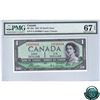 BC-29a 1954 Bank of Canada Devil's Face $1, Coyne-Towers, S/N: E/A9240664 PMG Certified Superb Gem U
