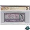 BC-32a 1954 Bank of Canada Devil's Face $10. Coyne-Towers, S/N: B/D7753766 BCS Certified UNC-60 Orig