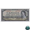 Image 3 : BC-33b 1954 Bank of Canada $20, Beattie-Coyne, Devil's Face, CE 1721621, BCS UNC-60