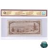Image 2 : BC-35a-N8 Binary Note 1954 Bank of Canada $1, Coyne-Towers, Devil's Face, AJ1000011, BCS F-12 (writi