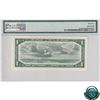 Image 2 : BC-37bA 1954 Bank of Canada Replacement $1, Beattie-Rasminsky S/N: *D/O0544576, PMG Certified CUNC-6