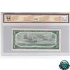 Image 2 : BC-37bA 1954 Bank of Canada $1, Beattie-Rasminsky, Replacement, *IO 0641792, Modified Portrait BCS C