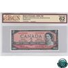 Image 1 : BC-38bA 1954 Bank of Canada $2, Beattie-Coyne, Modified Portrait, Replacement, *RR 0255864, BCS CUNC