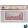 Image 2 : BC-38bA 1954 Bank of Canada $2, Beattie-Coyne, Modified Portrait, Replacement, *RR 0255864, BCS CUNC
