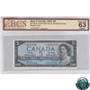Image 1 : BC-39bA 1954 Bank of Canada $5, Beattie-Rasminsky, Modified Portrait, Replacement, *WS 0262856, BCS 