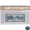 Image 2 : BC-39bA 1954 Bank of Canada $5, Beattie-Rasminsky, Modified Portrait, Replacement, *WS 0262856, BCS 