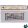 Image 2 : BC-40bA 1954 Bank of Canada $10, Beattie-Rasminsky, Modified Portrait, Replacement, *UT 0229254 BCS 