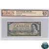 Image 1 : BC-41bA 1954 Bank of Canada $20, Beattie-Rasminsky, Modified Portrait, Replacement, * AE 0104792, BC