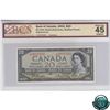 BC-41bA 1954 Bank of Canada Replacement $20, Beattie-Rasminsky, S/N: *A/E0035333 BCS Certified EF-45
