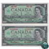 Image 3 : Set of 2 Matching 1967 SPECIMEN Notes (Set#196). Both Notes BCS Certified, BC-45aS (CUNC-62) & BC-45