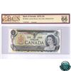 Image 1 : BC-46aA 1973 Bank of Canada $1, Lawson-Bouey, Two letter, Replacement, *IL1803608, BCS GUNC-66 Origi