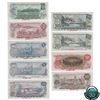 Image 1 : Set of 9 Matching SPECIMEN Notes of the 1969-1979 Multicolour Issues (Set#486), all BCS Certified UN