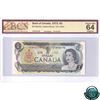 Image 1 : BC-46a-E2 1973 Bank of Canada $1, Lawson-Bouey, Two Letter, AF 8925198, Ink Smear, BCS CUNC-64 Origi