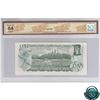 Image 2 : BC-46b-N1-ii 1973 Bank of Canada $1, Crow-Bouey, AMJ 8844488, 2 digit RADAR, CUNC-64 Original