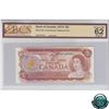 Image 1 : BC-47bA 1974 Bank of Canada Replacement $2, Crow-Bouey, S/N: ABX1655431 BCS Certified CUNC-62 Origin