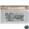 Image 1 : BC-58a-ii-E3-iii 1991 Bank of Canada $20, Offset Printing Error! Thiessen-Crow, S/N: AIP1862700 BCS 