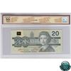 Image 2 : BC-58a-ii-E3-iii 1991 Bank of Canada $20, Offset Printing Error! Thiessen-Crow, S/N: AIP1862700 BCS 