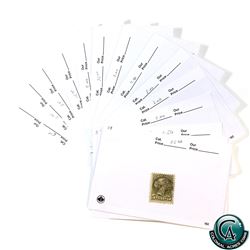 Group lot of Canada Stamps: Lot contains the following Canada stamps - #25, #35, #36, 2x #37, #37A,