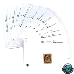 Group lot of Canada Stamps: You will receive #51-54, #66-72, #74-83, #86b, #87, #88 & #85A. 25pcs